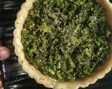 A picture of step 5 of Caramalised broccoli tart.