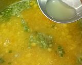 A picture of step 3 of Egg Drop Sweet Corn Soup.