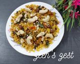 A picture of step 4 of Power Poha/Mixed Nuts Poha.
