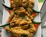 A picture of step 5 of Chicken bhuna.