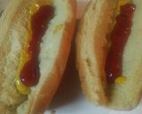 A picture of step 2 of Cheesedogs.