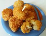 Foto langkah ke 7 dari resep Bitterballen Macaroni Kentang & Keju Gurihhh / Bola-bola Ragout.