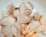 Hình bước làm 1 của món Gỏi bưởi