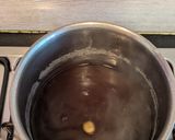 A picture of step 3 of Bella Coffee (Coorg style coffee with jaggery).