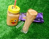 A picture of step 6 of Chocolate milkshake.