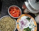 भुनी हुई हरी मूंग की दाल(bhuni huyi hari moong ki dal recipe in Hindi) रेसिपी चरण 3 फोटो