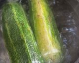 Foto del paso 1 de la receta: Rico zapallitos italianos rellenos