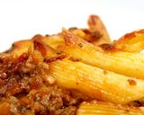 A picture of step 4 of Veg pasta.