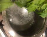 A picture of step 1 of Cream of Spinach soup.