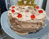 Chocolate Cake Tanpa Telur Tanpa Mikser langkah memasak 9 foto