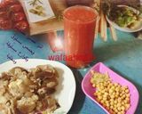 صورة لخطوة 4 من وصفة فتة الكوارع المخليه بالحمص