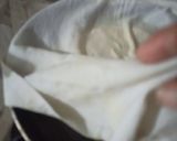 A picture of step 4 of Multi flour mix Thalipith.