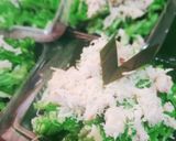 Foto langkah ke 4 dari resep Sawut singkong pandan.