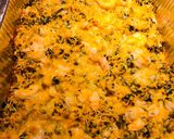 A picture of step 6 of Spinach and Shrimp Rice Bake.
