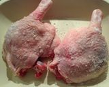 A picture of step 1 of Duck Confit.