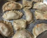 A picture of step 5 of Korean Dumplings soup 🥟 🍜.