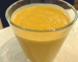A picture of step 2 of Pumpkin peanut butter smoothie.