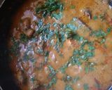 A picture of step 9 of Andhra Chicken Iguru.