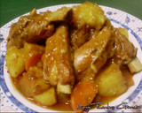 Foto del paso 8 de la receta: Estofado de costillas adobadas con patatas fritas