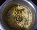 A picture of step 3 of Spongy Dal Vada.