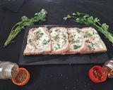 A picture of step 3 of Bread pizza.