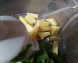 A picture of step 1 of Pan fry seekh kebab.