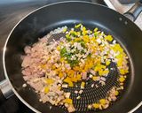 A picture of step 1 of Forsyth Goulash.