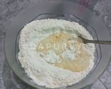 Foto langkah ke 2 dari resep ROTI SOBEK Autolisis isi coklat.