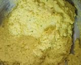 A picture of step 2 of Corn pudina pakoda.
