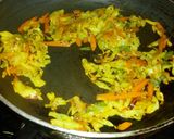 A picture of step 4 of Stir fry cabbage and carrot.