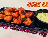 A picture of step 6 of Gobhi 65 | CRISPY CAULIFLOWER FRY.