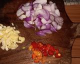 Foto langkah ke 1 dari resep Tumis buncis telur.