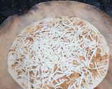 A picture of step 2 of Cheesy Pizza flavoured Paratha.