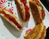A picture of step 11 of Veggie sandwich.