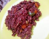 A picture of step 3 of Cinnamon rice.