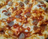 Foto langkah ke 9 dari resep Pizza.