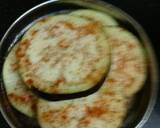 Brinjal Disc Fritters or Begun bhaja recipe step 2 photo