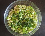 Foto del passaggio 6 della ricetta Torta salata con zucchine trombetta patate e riso venere