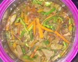 A picture of step 1 of Liver sauce.