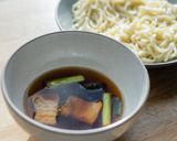 A picture of step 5 of Pork belly cold udon.