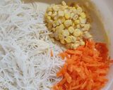 Foto langkah ke 1 dari resep Bakwan bihun jagung goreng.