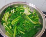 Hình bước làm 2 của món Canh cải bó xôi cá rô đồng