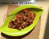 Foto langkah ke 6 dari resep Oseng Ikan Pe Asap (pari).