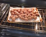 A picture of step 8 of Italian meatballs.