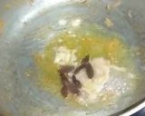 A picture of step 6 of Tiranga Pulao.
