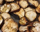 A picture of step 1 of Moussaka Without Frying - With Roasted Vegetables.