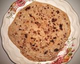 A picture of step 4 of Chapati with lemon,ginger and carrots.