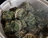 Foto langkah ke 4 dari resep Buntil Daun Talas.