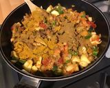 Une image de l'étape 14 de Sauté de légumes du jardin aux épices orientales.
