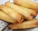 Foto langkah ke 5 dari resep Lumpia Pisang Coklat Keju.